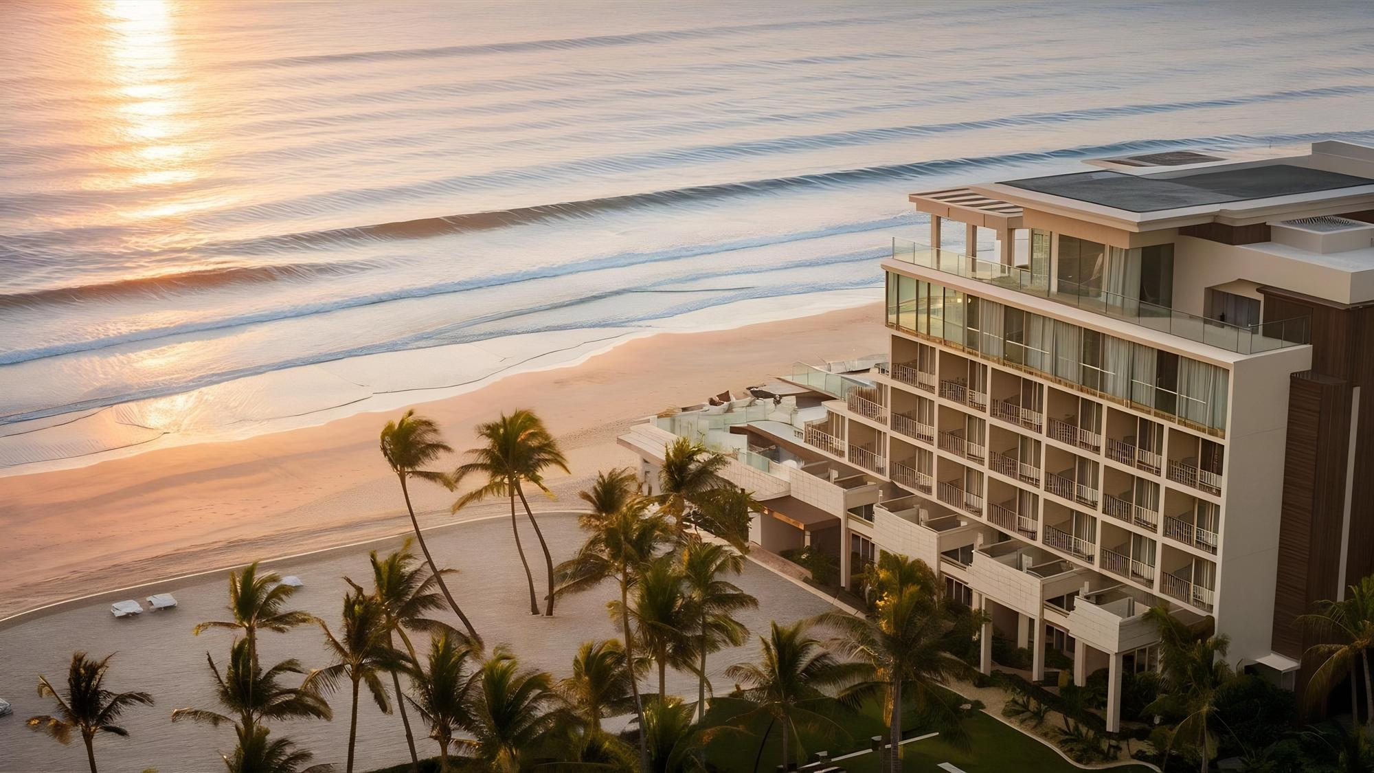 Beachside hotel in QLD