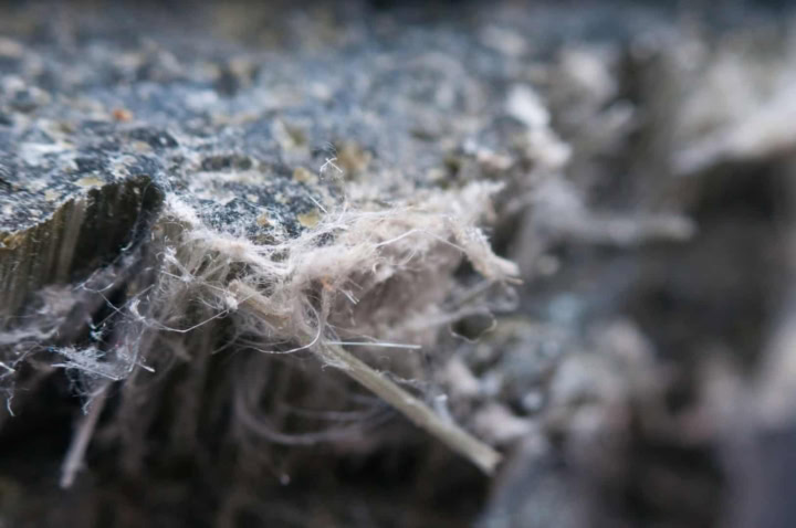 Asbestos chrysotile fibers Large